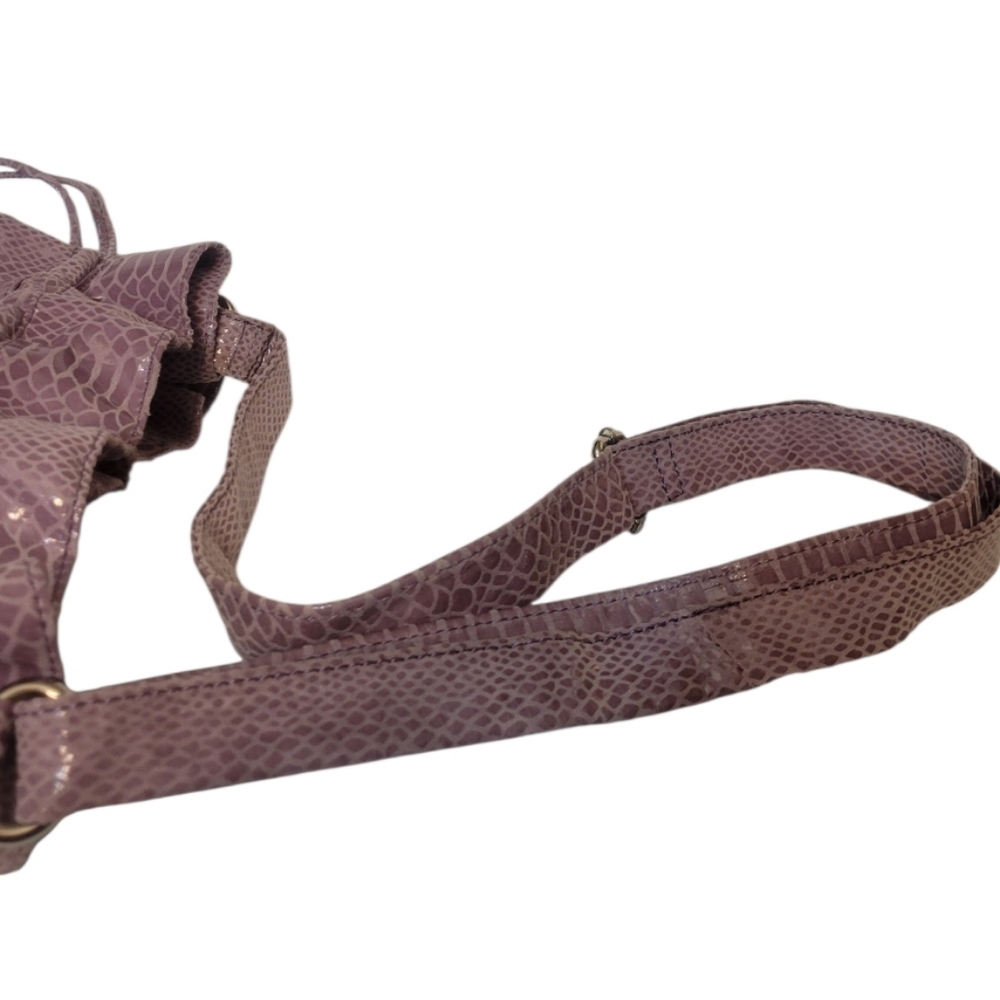 Vintage Perlina Snakeskin Hobo Handbag - Picture 4 of 12